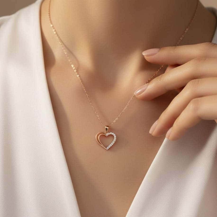 Cœur Lumière Kolye